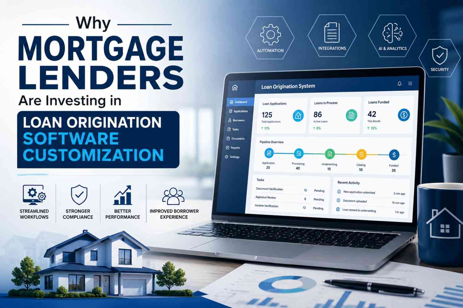 Why Mortgage Lenders Are Investing in Loan Origination Software Customization